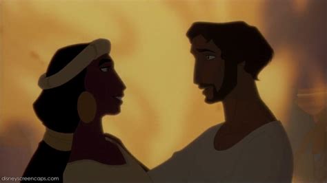 Moses Val Kilmer And Tzipporah Michelle Pfeiffer In The Prince Of Egypt Prince Of Egypt