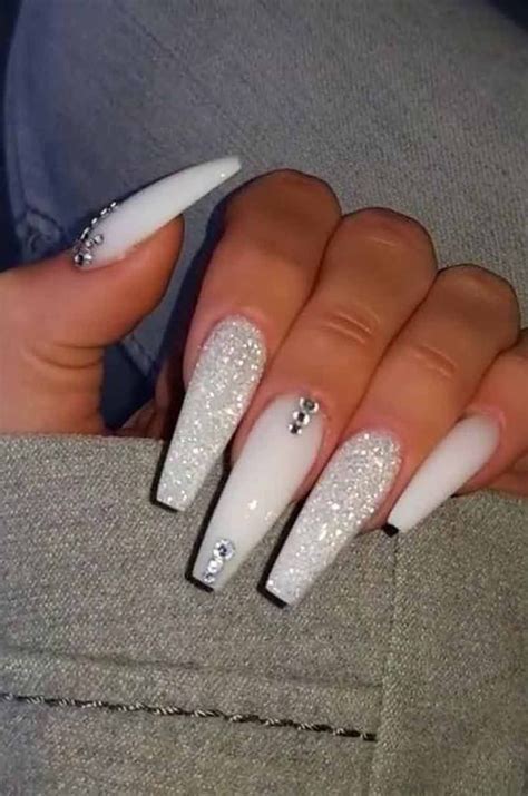 13 coffin acrylic nail design