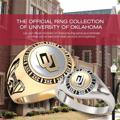 University Of Oklahoma Norman Ok Standard Ring Collection Products