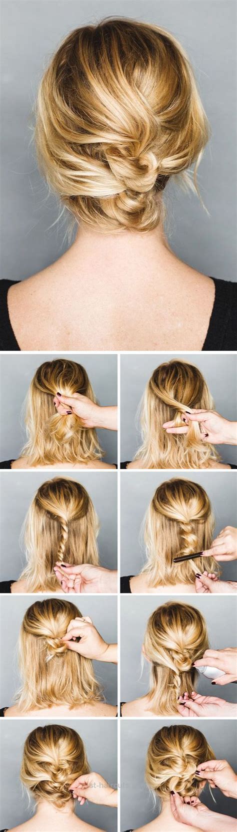 Step By Step Tutorial For Beautiful Hair Updos Page Of Trend