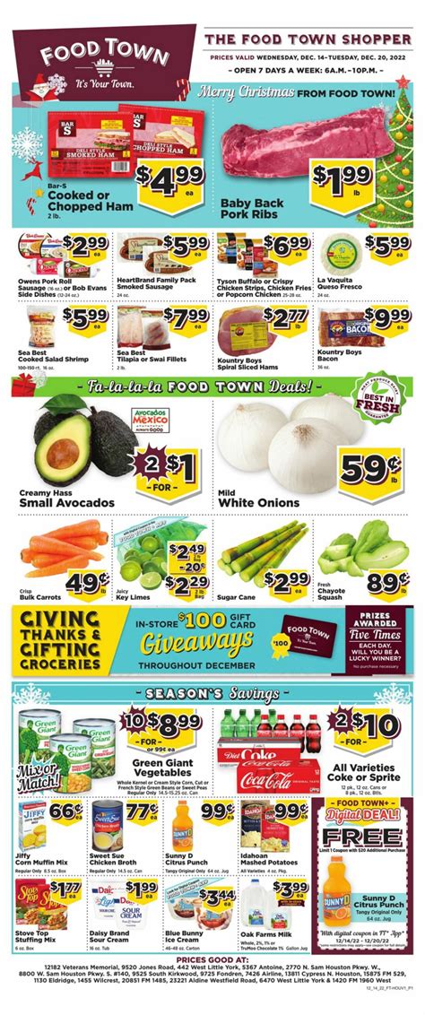 Food Town Current Weekly Ad 1214 12202022 Frequent