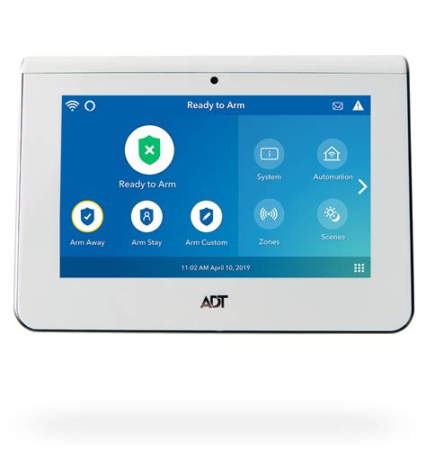 Adt® Official Adt Security Smart Home Touchscreen Panel
