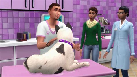 The Sims 4 Cats Dogs Veterinarian Official Gameplay Trailer 293 Sims