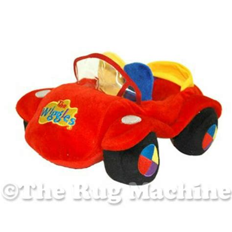 Wiggles Red Car Soft Plush Fun Play Toy 28cm Official Licensed New