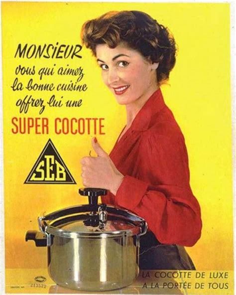 pub sexiste ménagère des années 50 publicités rétros