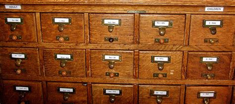 Card Catalog The Reading Public Library
