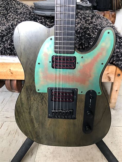 Mint Schecter Pt Apocalypse Electric Guitar Rust Grey Reverb