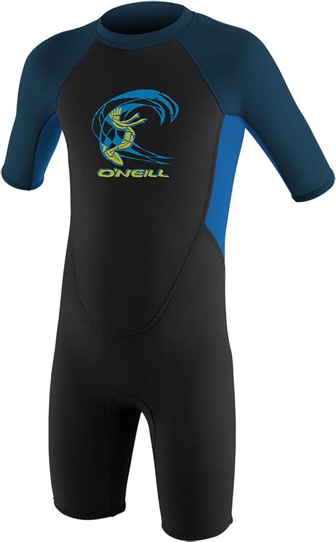 Oneill Toddler Reactor 2 2mm Back Zip Short Sleeve Spring Wetsuit Water