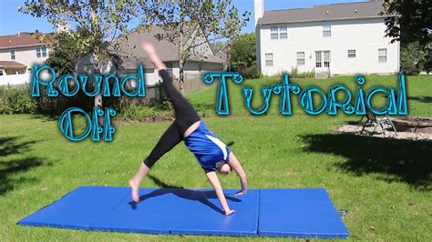 Beginner Gymnastics Round Off Tutorial Youtube