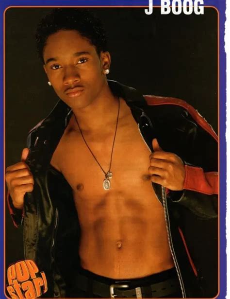 J Boog Shirtless Pinup B2k Article Picture Clipping Photos Pop Star