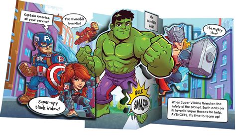 Marvel Super Hero Adventures Super Hero Pop Ups Book By Igloobooks