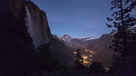 Yosemite At Night Youtube