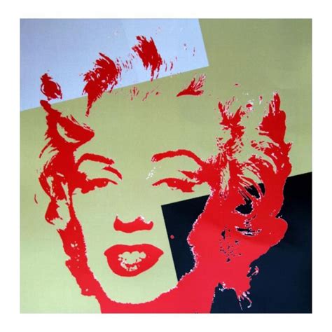 Andy Warhol Golden Marilyn 1144 Le 36x36 Silk Screen Print From