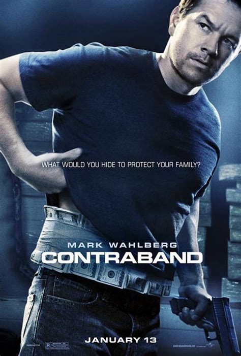 Contraband 2012 Mark Wahlberg Movie Poster