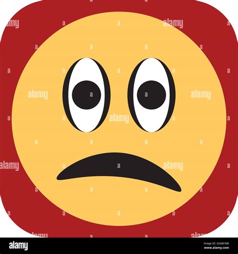 Guilty Emoji Illustration Vector On A White Background Stock Vector