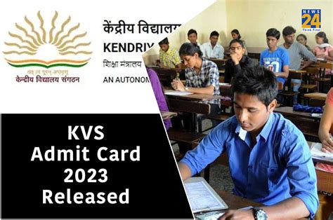 Kvs Admit Card 2023 Kendriya Vidyalaya Tgt Pgt Hindi Trans