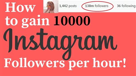 How To Get 10k Followers On Instagram Fast Youtube