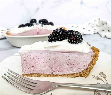 Blackberry Cream Pie Live To Sweet