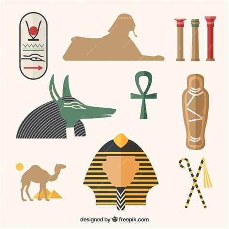Free Vector Ancient Egypt Culture Elements