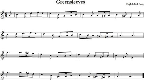 Greensleeves sheet music guitar chords. Greensleeves Violin Sheet Music (With images) | Violin ...