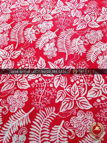 Motif Batik Merah Putih Ruth Ogden