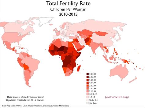 In 2013, malaysia fertility rate has dropped below the replacement level fertility, which is 2.0 children per woman. Total fertility rate (1955 & 2015) - Vivid Maps