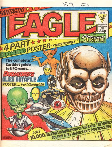 Starlogged Geek Media Again 1985 Eagle February Covers Ipc