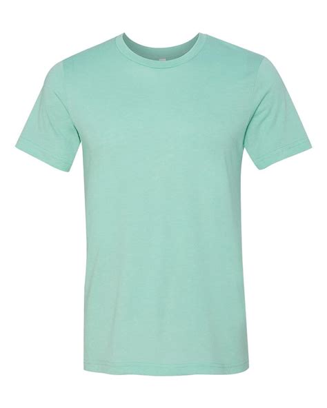 2xl Heather Mint Bella Canvas Unisex Jersey Short Sleeve T Shirt Style 3001c Original
