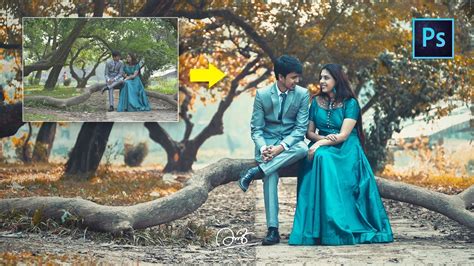 Maybe you would like to learn more about one of these? Photoshop cc Tutorial: How to edit pre wedding photography - YouTube
