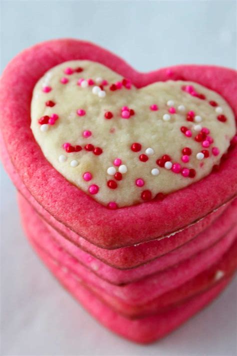 Easy Valentines Day Sugar Cookies Practically Homemade