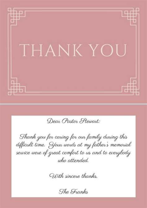 33 Best Funeral Thank You Cards Memorial Ideas Funeral Thank You