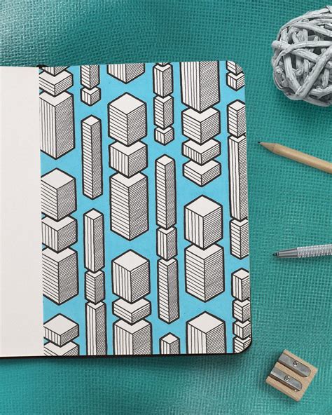How To Draw A Cubic Geometric Pattern In 2020 Doodle Inspiration