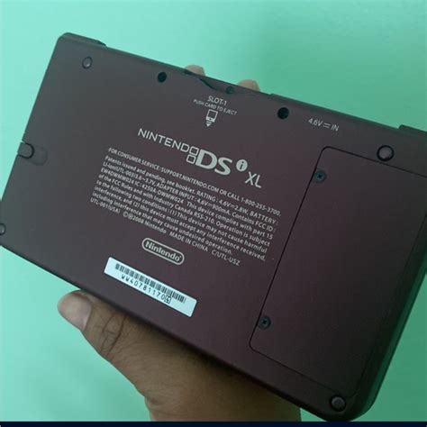 Nintendo Video Games And Consoles Nintendo Dsi Xl Burgundy Handheld
