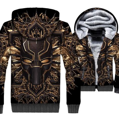 Black Panther 3d Printed Clothing Streetwear Hoodies Fot Men 2018