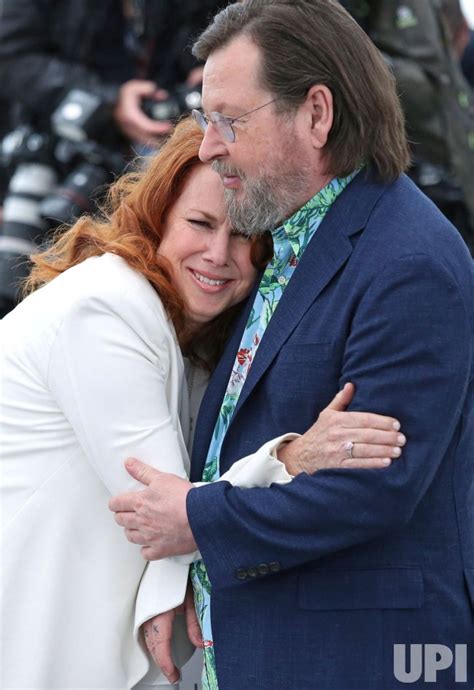 Photo Siobhan Fallon Hogan And Lars Von Trier Attend The Cannes Film