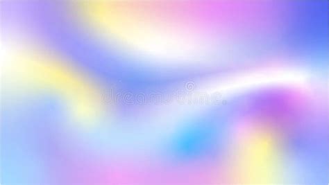 Holographic Gradient Vector Pastel Color Palette Background 16x9 Stock