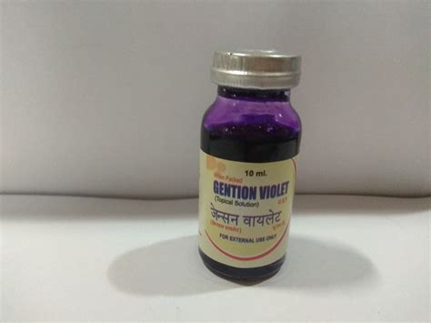 Gention Crystal Violet Usp Packaging Type Glass Bottle Rs 25