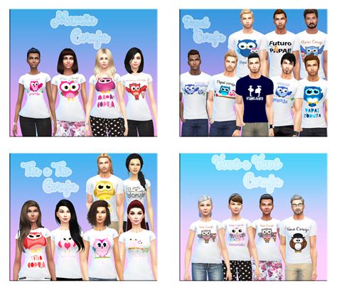 Sims 4 Ccs The Best Shirts By Miguel Creations
