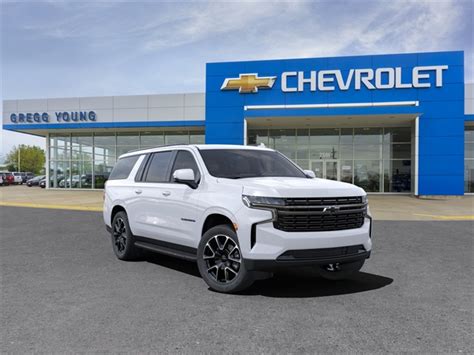 New 2021 Chevrolet Suburban Rst 4d Sport Utility Summit White For Sale