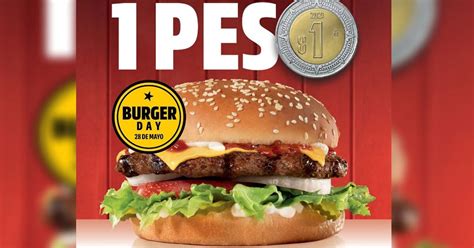 Carls Jr Burger Day 2023 Llévate Una Hamburguesa A Un Peso Estos