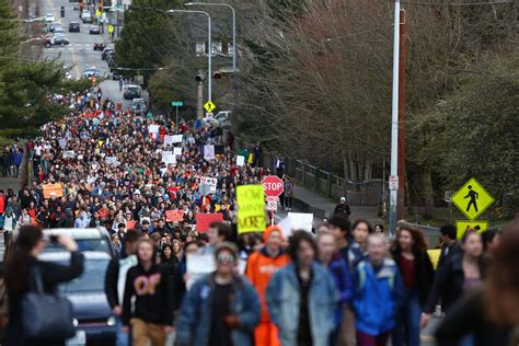 National School Walkout Day Photos Thousands Protest Against Gun
