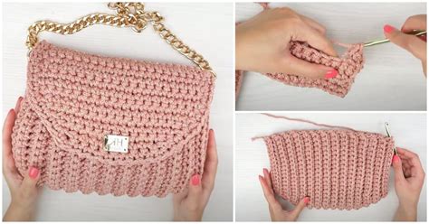 Easy Modern Crochet Bag Tutorial Crochet Kingdom