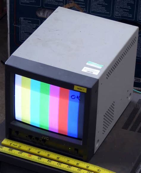 Practical Jvc 9 Crt Colour Monitor Electro Props Hire