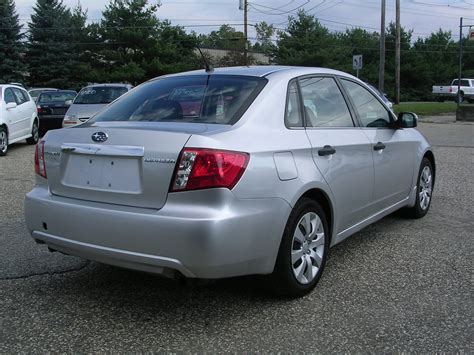 Earthy Cars Blog Earthy Car Of The Week 2008 Silver Subaru Impreza Sedan