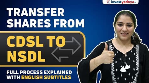 How To Transfer Shares From Nsdl To Cdsl Share Transfer Process In