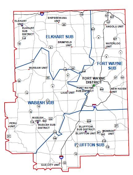 Fort Wayne Zip Code Map World Map