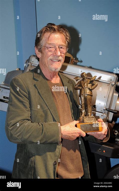 File Photo John Hurt Receives The Price Hitchcock D Honneur During The 22th British Film