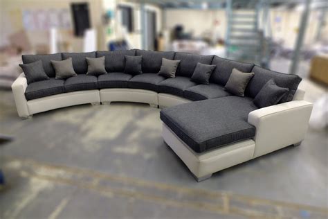 It brings extra warmth and comfort. Extra Large Curved Sofa | Bespoke sofa Bespoke Furniture ...
