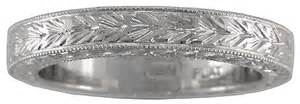Gents Engraved Wedding Band 3 
