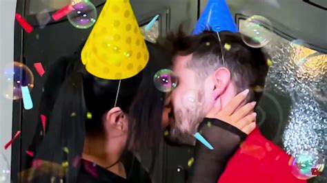 Daniel And Regina Kiss On Camera At Midnight New Years Eve Raniel
